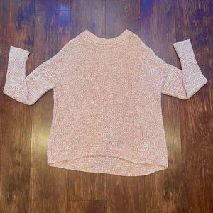 Oversized knit sweater